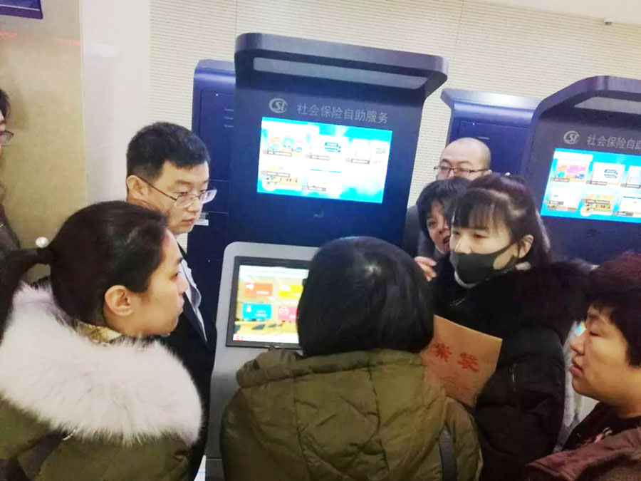 社?？ㄗx卡器模組在哈爾濱社會保障自助一體機安裝使用